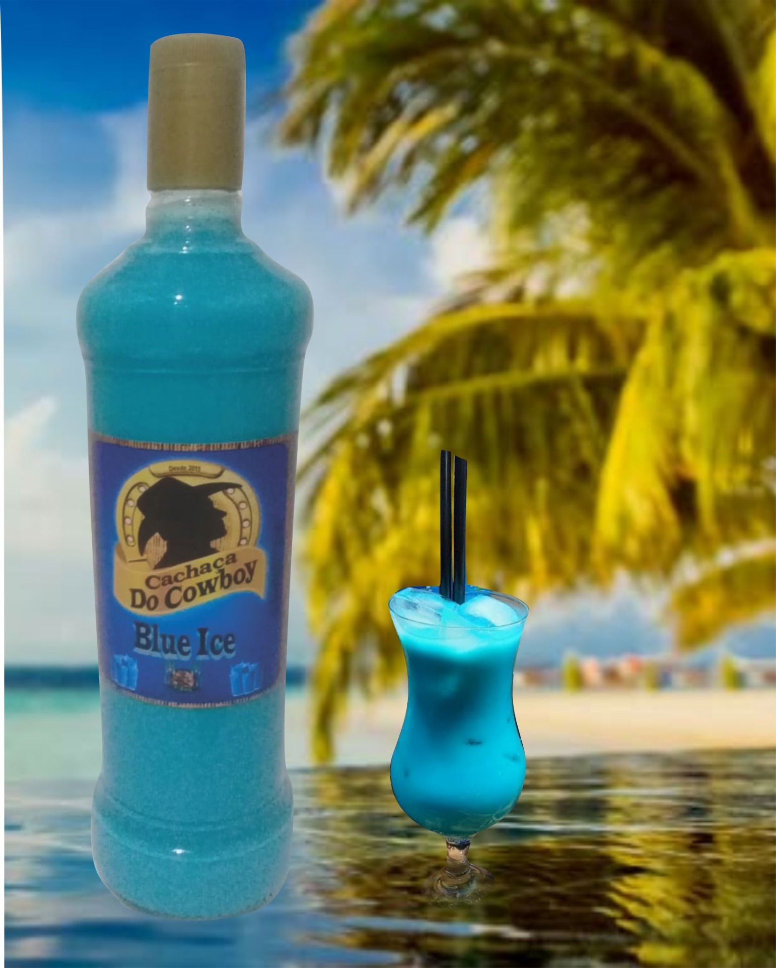 Coquetel Blue Ace